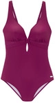 BUFFALO Badeanzug Damen beere Gr.42 Cup A/B