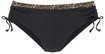 LASCANA Bikini-Hose Damen schwarz-leo Gr.34