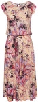 LASCANA Midikleid Damen pink bedruckt Gr.40