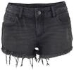 BUFFALO Jeanshotpants Damen schwarz-washed Gr.34