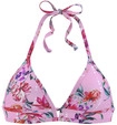SUNSEEKER Triangel-Bikini-Top Damen rosa-bedruckt Gr.32 Cup A/B