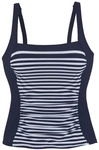 LASCANA Tankini-Top Damen marine-wei&szlig; Gr.36 Cup B