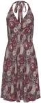 LASCANA Neckholderkleid Damen lila-bedruckt Gr.34