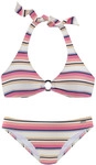 VENICE BEACH Triangel-Bikini Damen creme-rosa Gr.40 Cup A/B
