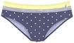LASCANA Bikini-Hose Damen oliv-gelb bedruckt Gr.42