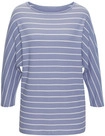 VIVANCE 3/4-Arm-Shirt Damen blau, wei&szlig; Gr.32/34