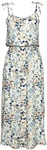 BUFFALO Midikleid Damen creme-blau bedruckt Gr.46