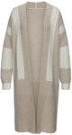 LASCANA Longstrickjacke Damen creme-beige Gr.36/38