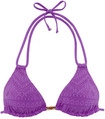 LASCANA Triangel-Bikini-Top Damen lila Gr.42