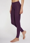 LAVANA Strickstrumpfleggings Damen beere Gr.32/34