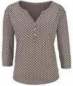 LASCANA Blusenshirt Damen taupe Gr.32/34