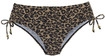VIVANCE Bikini-Hose Damen schwarz nougat bedruckt Gr.36