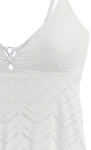 LASCANA Tankini-Top Damen creme Gr.42 Cup A/B