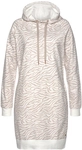 LASCANA Sweatkleid Damen nougat-beige Gr.32/34