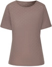 VIVANCE Kurzarmshirt Damen taupe Gr.36/38