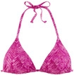 JETTE Triangel-Bikini-Top Damen beere bedruckt Gr.42