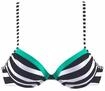 KANGAROOS Push-Up-Bikini-Top Damen schwarz-wei&szlig; Gr.32 Cup A