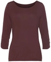 VIVANCE 3/4-Arm-Shirt Damen beere Gr.32/34