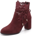 LASCANA High-Heel-Stiefelette Damen bordeaux Gr.37