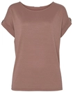 LASCANA Kurzarmshirt Damen altrosa Gr.40/42