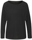 VIVANCE Langarmshirt Damen schwarz Gr.32/34