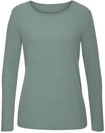 VIVANCE Langarmshirt Damen eucalyptus Gr.40/42