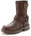 LASCANA Bikerboots Damen braun Gr.38