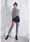 LAVANA Overknees Damen schwarz-meliert, grau-meliert Gr.35-38