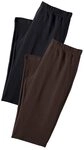 VIVANCE ACTIVE Caprileggings Damen 1x braun, 1x schwarz Gr.32/34