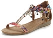 LASCANA Sandale Damen rosa/camelfarben Gr.35