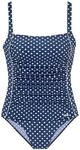 LASCANA Badeanzug Damen marine-wei&szlig; Gr.48 Cup C
