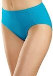 PETITE FLEUR Jazz-Pants Slips Damen gr&uuml;n, t&uuml;rkis, pink, lila, olivgr&uuml;n Gr.34