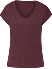 LASCANA Kurzarmshirt Damen bordeaux Gr.32/34