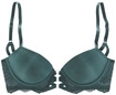 LASCANA Push-up-BH Damen tannengr&uuml;n Gr.70