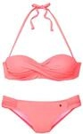S.OLIVER B&uuml;gel-Bandeau-Bikini Damen peach Gr.32 Cup A
