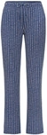 VIVANCE DREAMS Pyjamahose Damen blau-rosa-gestreift Gr.32/34