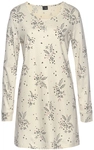 VIVANCE DREAMS BY LASCANA Damen Nachthemd beige Gr.32/34