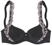 LASCANA Schalen-BH Damen schwarz-rose Gr.70F