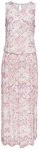 BUFFALO Maxikleid Damen creme-pink bedruckt Gr.42