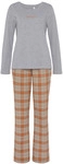 VIVANCE DREAMS Damen Pyjama orange Gr.34