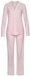 VIVANCE DREAMS BY LASCANA Damen Pyjama rosa-wei&szlig; Gr.36/38
