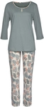 LASCANA Damen Pyjama jadegr&uuml;n-bedruckt Gr.32/34