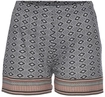 VIVANCE DREAMS Damen Schlafshorts braun gemustert Gr.40/42