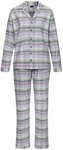 VIVANCE DREAMS BY LASCANA Damen Pyjama lila-kariert Gr.34