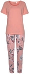 VIVANCE DREAMS BY LASCANA Damen Pyjama coral-apricot Gr.32/34