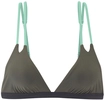 S.OLIVER Triangel-Bikini-Top Damen khaki Gr.36 Cup C/D