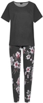 VIVANCE DREAMS BY LASCANA Damen Pyjama schwarz Gr.32/34