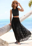 LASCANA 2-in-1-Kleid Damen schwarz Gr.46