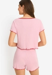 LSCN BY LASCANA Damen Shorty rose Gr.48/50
