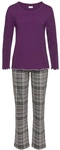 LASCANA Damen Pyjama beere Gr.32
